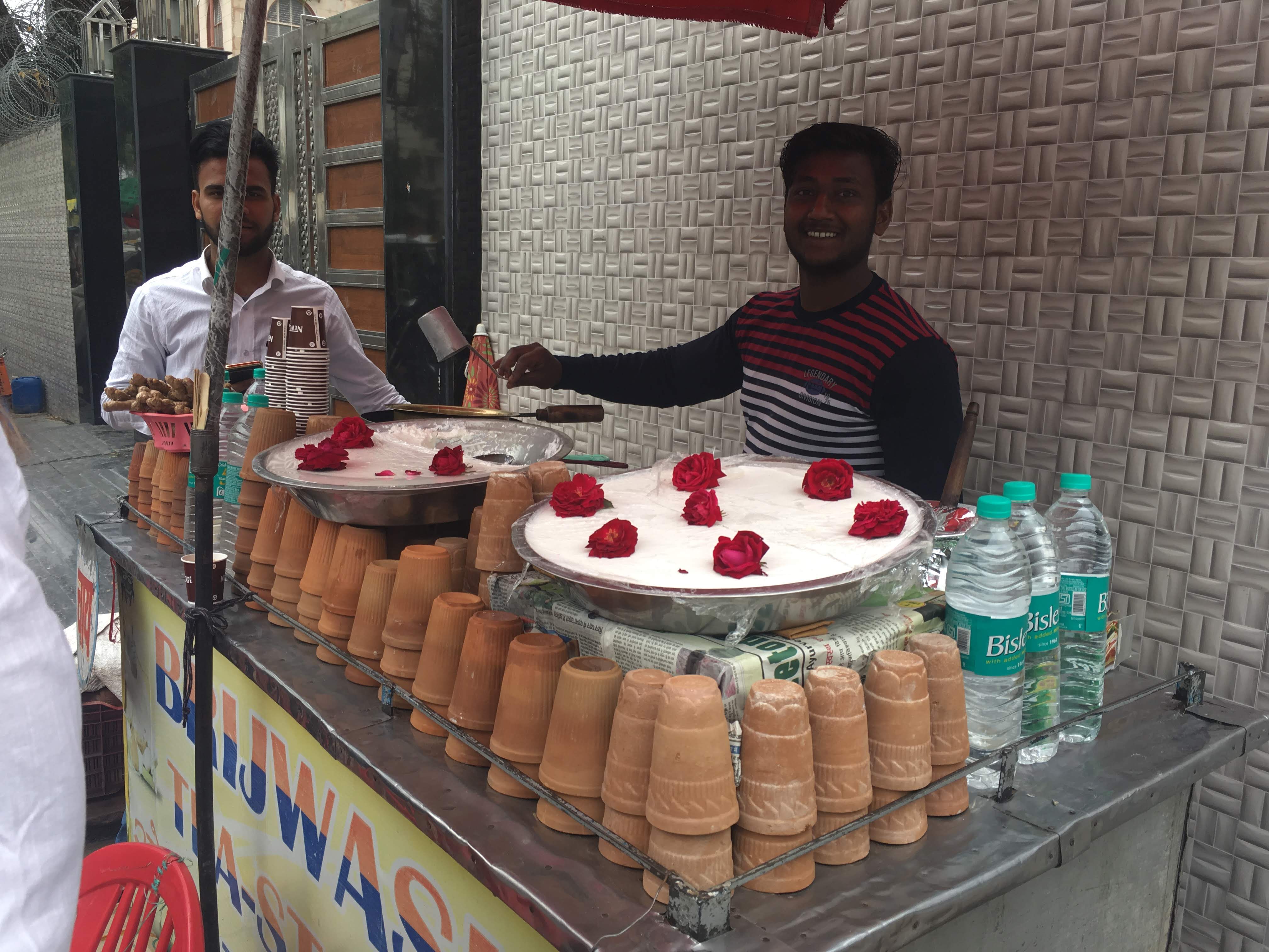 Chai Stand in Vrindavan