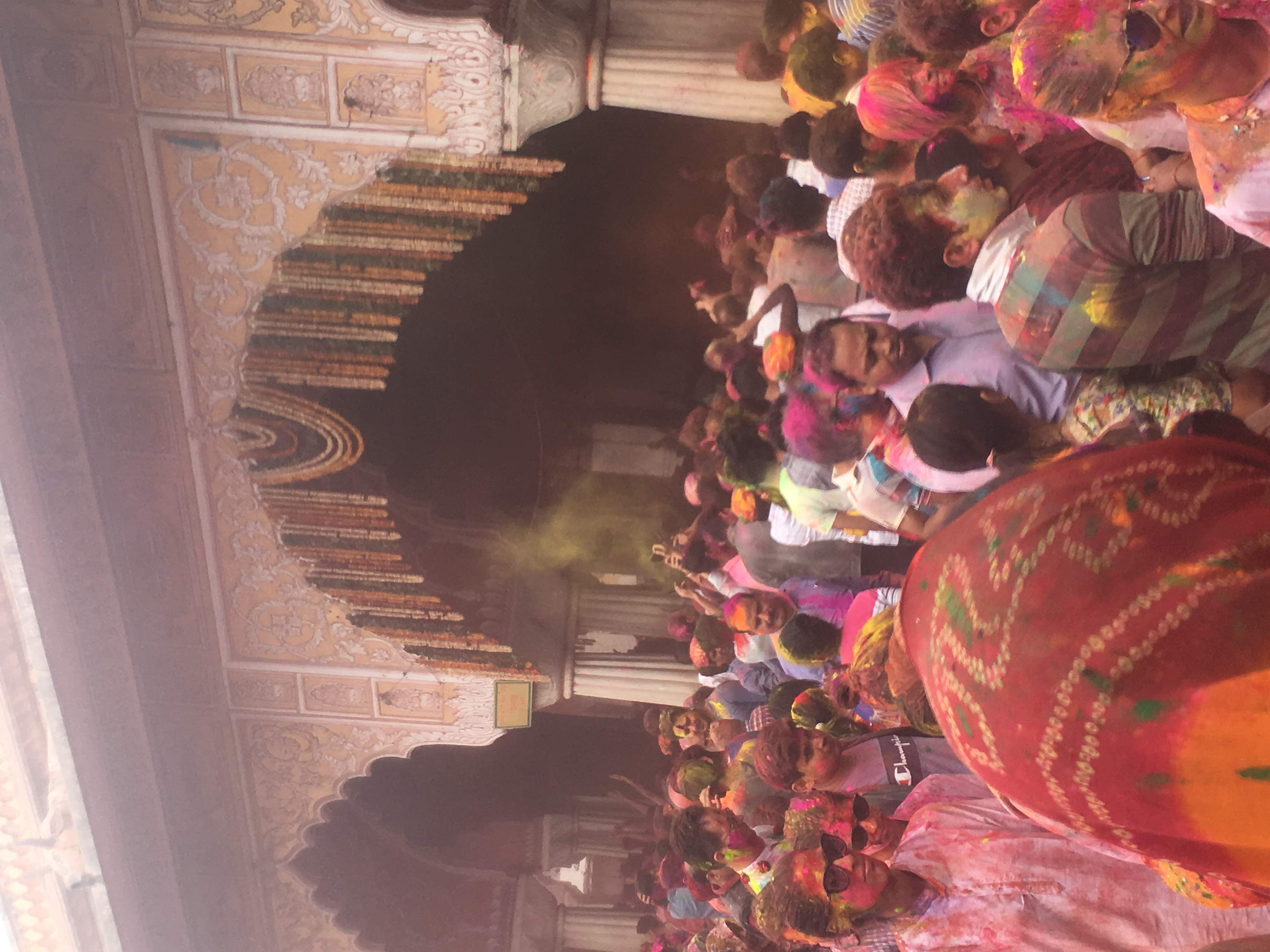 Ganesha Temple for Holi celebration- Jaipur